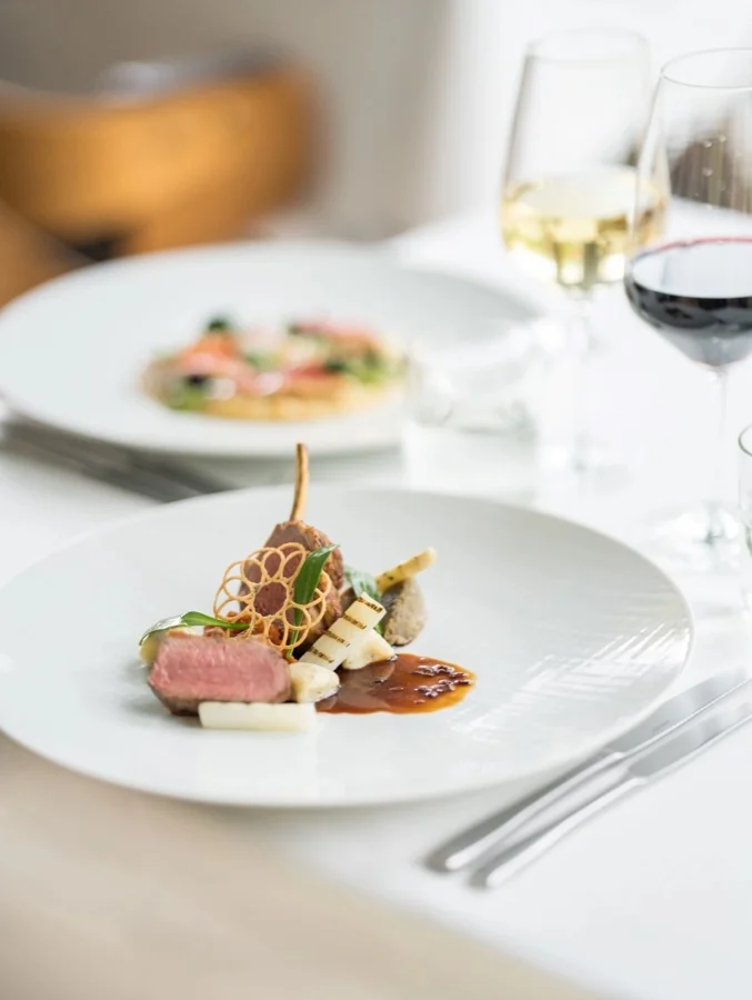 Gerecht uit het restaurant